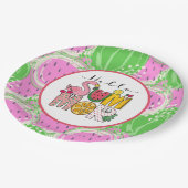 サンシャインを満喫する ペーパープレート (アングル)