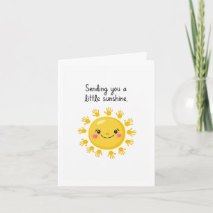サンシャインを送るGet Well Card カード