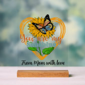 サンシャインアッド文字気持ち蝶 アクリルサイン (ニュートラル)