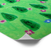 サンシャインアンドレインボウズプリント ポスター (角)