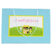 サンシャインアンドレモネードバースデーパーティー ラージペーパーバッグ (裏面)