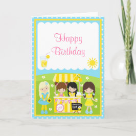 サンシャインアンドレモネード誕生日 カード