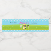 サンシャインアンドレモネード誕生日 ペットボトルラベル (シングルラベル)