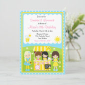 サンシャインアンドレモネード誕生日 招待状 (スタンド正面)