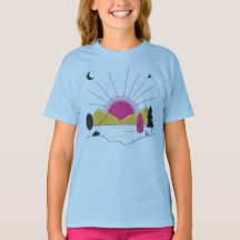サンシャインアートデザインファッションTシャツ