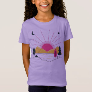 サンシャインアートデザインファッションTシャツ Tシャツ