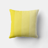 サンシャインイエローグラデーションストライプ クッション (裏面)