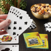 サンシャインイエローサンフラワーフォトフレーム トランプ (インサイチュ)