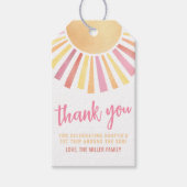 サンシャインイエローサン ギフトタグ (正面)