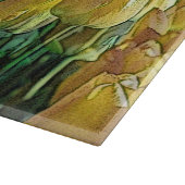 サンシャインイエローチューリップ カッティングボード (角)