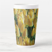 サンシャインイエローチューリップ カフェラテマグ (正面)