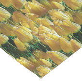 サンシャインイエローチューリップ ショートテーブルランナー (コーナー)