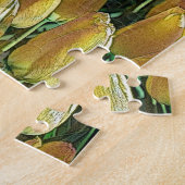 サンシャインイエローチューリップ ジグソーパズル (側面)