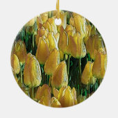サンシャインイエローチューリップ セラミックオーナメント (裏面)