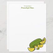 サンシャインイエローライニングなし紙シート (正面/裏面)