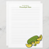 サンシャインイエローライニング紙シート (正面/裏面)