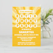 サンシャインイエローリタイアメントパーティー 招待状 (スタンド正面)