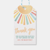 サンシャインイエロー サンベイビー ギフトタグ (正面)