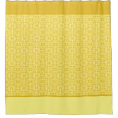 サンシャインイエロー シャワーカーテン (正面)