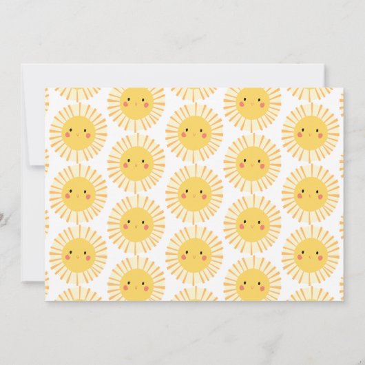 サンシャインイラストレーション写真誕生のお知らせ (裏面)