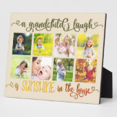 サンシャインインザハウス孫引用文写真 フォトプラーク (側面)