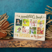 サンシャインインザハウス孫引用文写真 フォトプラーク (側面)