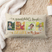 サンシャインインザハウス孫引用文4写真 ランバークッション (ブランケット)