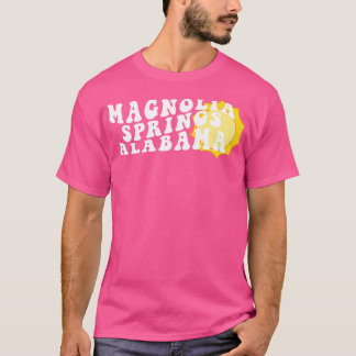 サンシャインインマグノリア春アラバマレトロ波形19 Tシャツ