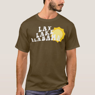 サンシャインインレイレイアラバマレトロウェーブー1970s夏 tシャツ