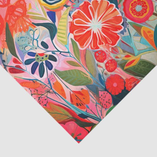 サンシャインウィムシーな花絵画抽象芸術の切り離し 薄葉紙 (詳細)