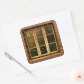 サンシャインウィンドウ(ポルトガル)ステッカー スクエアシール (封筒)