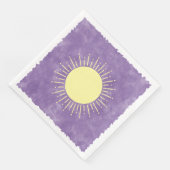 サンシャインウォーターカラーベビーシャワー背景カスタム (コーナー)