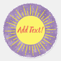 サンシャインウォーターカラーベビーシャワー背景カスタム