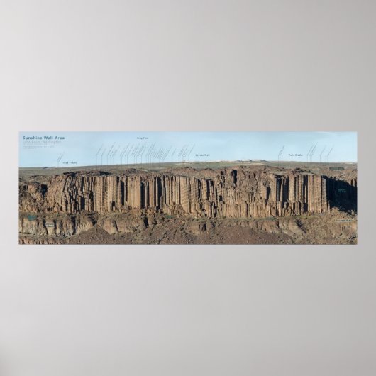 サンシャインウォールバンテージ登山ガイド/ポスター ポスター (正面)