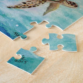 サンシャインウミガメ付き海人魚パズル ジグソーパズル (側面)