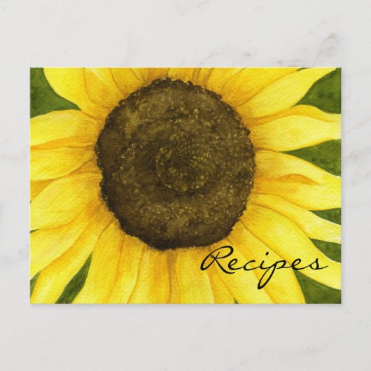 サンシャインオンアスティックレシピカード ポストカード (正面)
