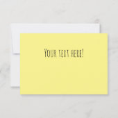 サンシャインカスタムメッセージ サンキューカード (裏面)