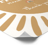 サンシャインカードとギフトパーティー標識 ポスター (角)