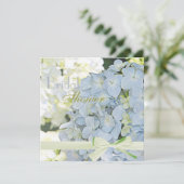 ©サンシャインガーデンアジサイブライダルシャワー 招待状 (スタンド正面)