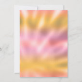 サンシャインガールベイビーシャワー 招待状 (裏面)