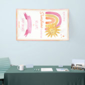 サンシャインガールベイビーシャワー 横断幕 (トレードショー)