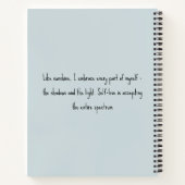 サンシャインガール ノートブック (裏面)