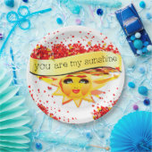 サンシャインキス ペーパープレート (パーティー)