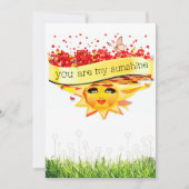 サンシャインキス 招待状 (正面)