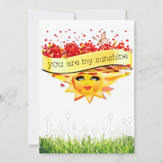 サンシャインキス 招待状 (正面)