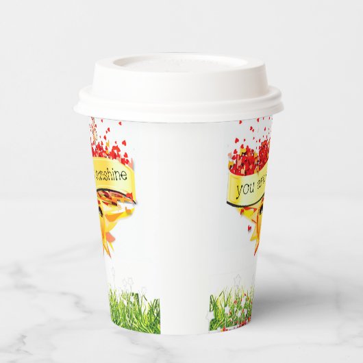 サンシャインキス 紙コップ (左)