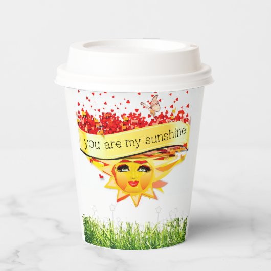 サンシャインキス 紙コップ (正面)
