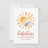 サンシャインキッズバレンタインデー ノートカード (正面)