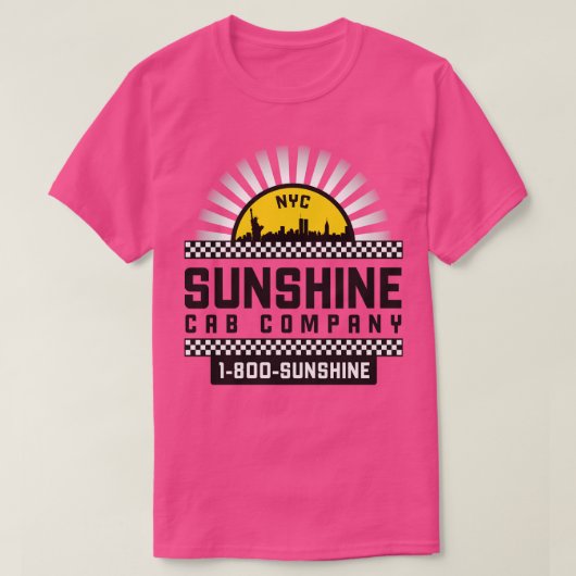 サンシャインキャブ会社 Tシャツ (デザイン正面)