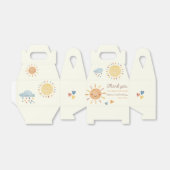 サンシャインクラウドバースデーパーティーの好意ボックス フェイバーボックス (折り畳みなし)